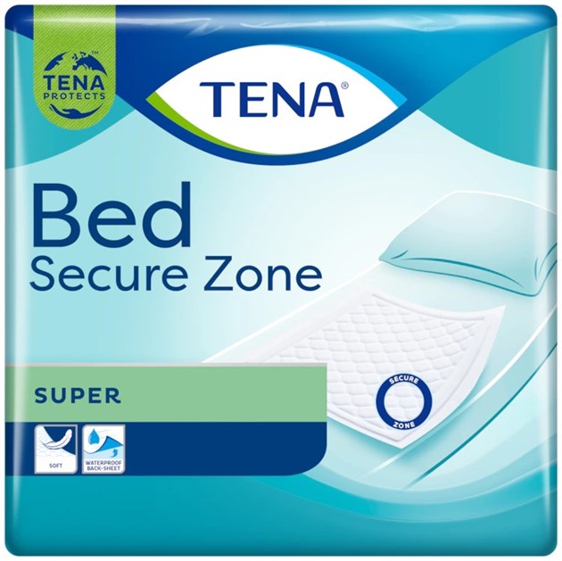 Inkontinensskydd Tena Bed Super 60x60cm 30st/fp